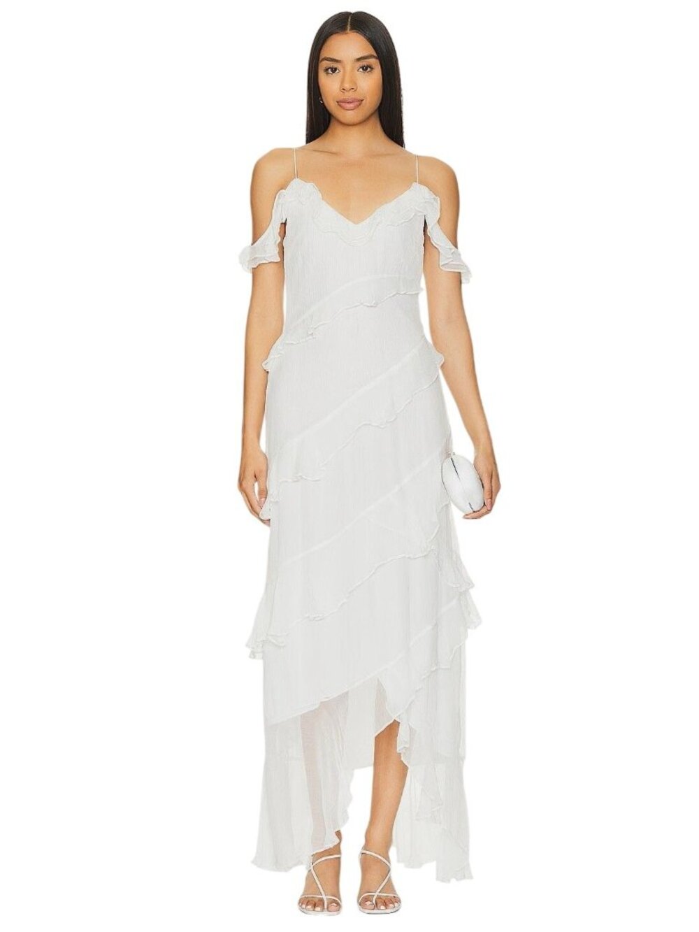House of Harlow 1960 x REVOLVE Maxime Maxi Dress in Ivory XSmall Womens Long Gow